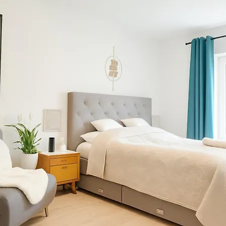 Sonnenterrasse&2 King-size Dz - Citynah&ruhig Apartment